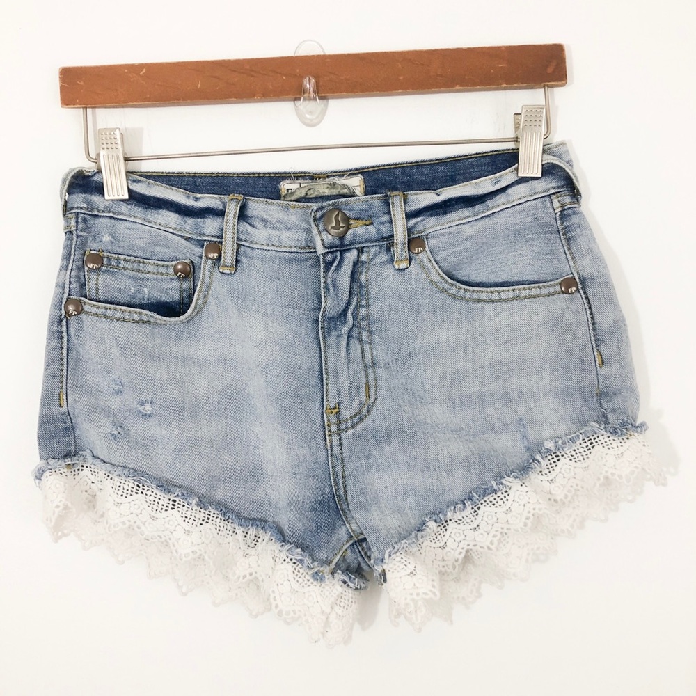 Free People | denim shorts